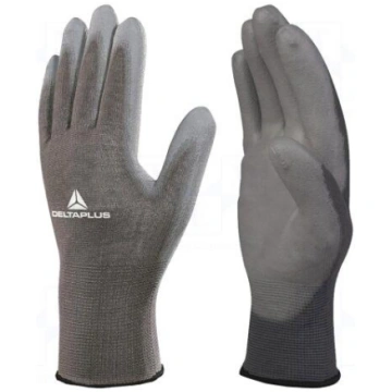 Protective gloves | Size: 10 | grey | polyester,po