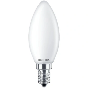 PHILIPS Spuldze Philips LED, B35, 2700 °K, E14, 4.