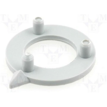Pointer; polyamide; grey; 15mm; -20÷70°C | G15W-G 