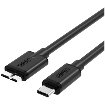 Cable usb typ-c to micro USB3.0; 1m; Y-C475BK ( Y 