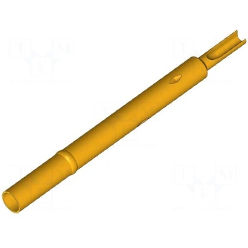 Test probe socket | gold-plated | KS-003 | soldere