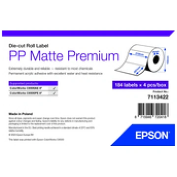 Printer Label White 7113422 ( 7113422 ) Epson
