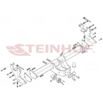 Piekabes Āķis Steinhof ISUZU D-Max 2021 - 2025 Dou