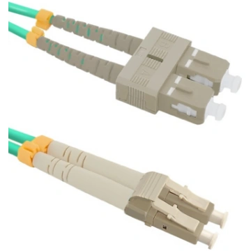 Qoltec LC/UPC to SC/UPC multimode fiber patchcord 