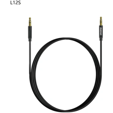 Dudao L12S AUX cable mini jack 3.5mm 1m 3-pole ste