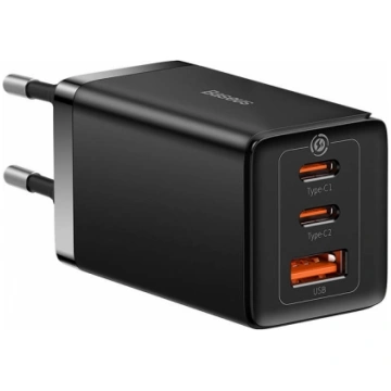 Baseus GaN5 Pro wall charger 2xUSB-C + USB, 65W (b