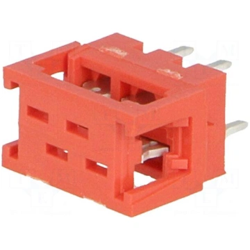 Micro-MaTch | adapter | PIN: 4 | IDC,THT | on PCBs