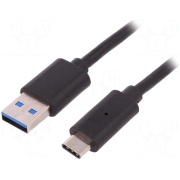 Cable | USB 3.0 | USB A plug,USB C plug | 1.2m QOL