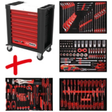 KS Tools Performanceplus Tool Trolley Set P10 180 