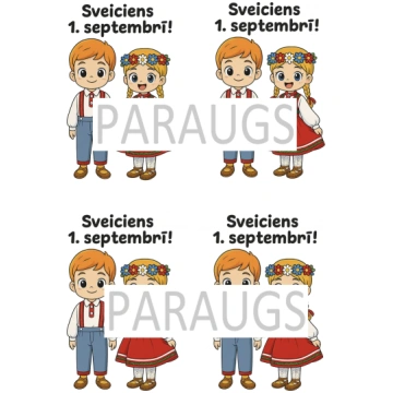 Apsveikums 1. septembrī. - Mācību materiāli Pirmss