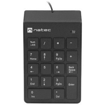 NATEC NUMERIC KEYBOARD GOBY 2 USB BLACK NKL-2022
