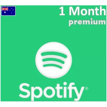 Spotify Premium dāvanu karte 1 mēnesim (Austrālija