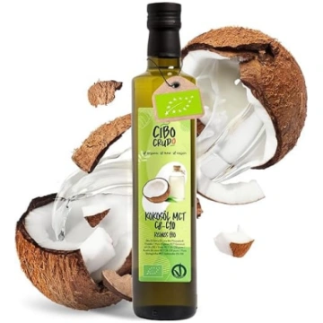 MCT bioloģiskā eļļa 500 ml – kokosriekstu MCT eļļa
