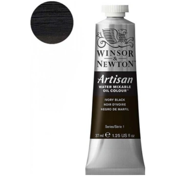 SmartMax Artisan water mix oil 37ml ivory black 33