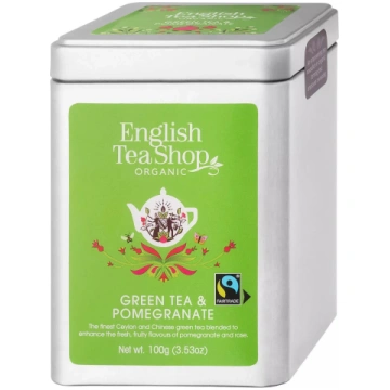 Tēja Zaļš English Tea Shop Green Tea Pomegranate –