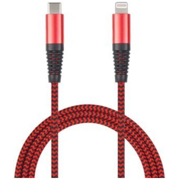 2GO USB charging/data cable Type-C - Lightning Nyl