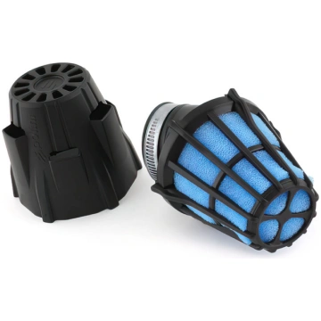 Gaisa filtrs Air Box Polini melns 30° leņķis 46mm