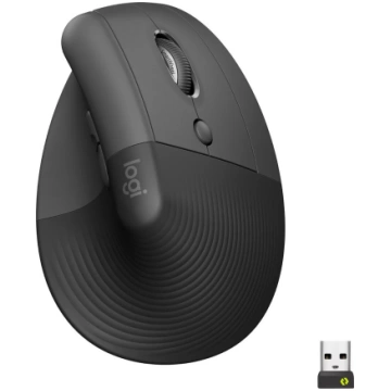 Pele Logitech Lift Vertical Gray USB