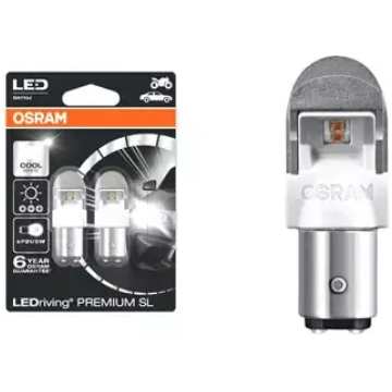 LED spuldze OSRAM LEDRIVING 12V P21 / 5W COOL WHIT