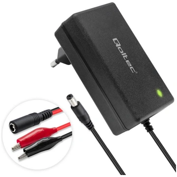 Qoltec Automatic charger for AGM GEL STD batteries