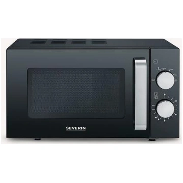 Severin MW 7761 Microwave, Black, Stainless Steel 