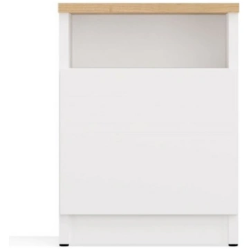 GALAX 30/1D WHITE/ARTISAN BEDSIDE TABLE TOP E SHOP