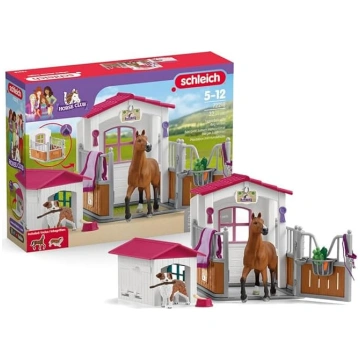 SCHLEICH Hanoveru šķirnes ķēve un Austrālijas aitu