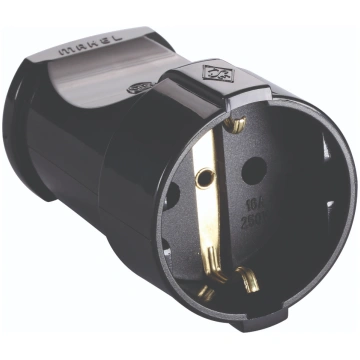 Kontaktligzda Makel, a/z, melns, (50)