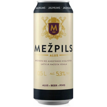 Alus Mežpils 5.3% 0.5l CAN