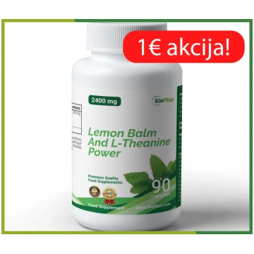 Melisa un L-teanīns Biofitus