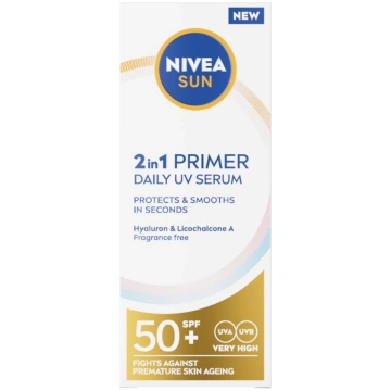 NIVEA_Sun 2 in 1 Primer Daily UV Serum Base and Fa