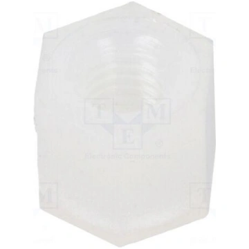 Screwed spacer sleeve | hexagonal | polyamide | M3