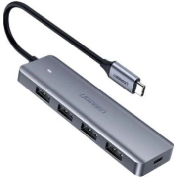 Ugreen 4-Port USB3.0 Hub with USB-C Power Supply G