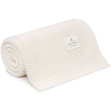 100% dabīgas merino vilnas sega Cream - Premium Co