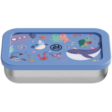 Nerūsējošā tērauda uzkodu kastīte OCEAN FRIENDS 24