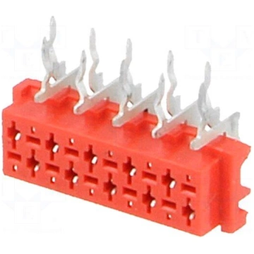 Connector: wire-board | socket | female | PIN: 10 