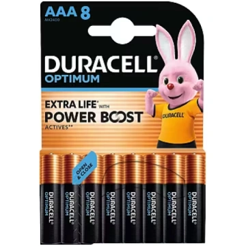 Duracell Optimum AAA 8 gab. (421214)
