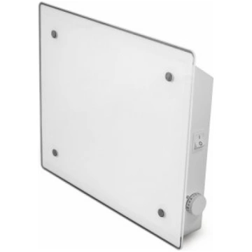 ADAX ECO02KBT WG stikla el.radiators ar Bluetooth 