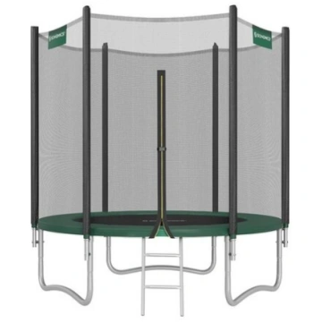 Batuts 305 cm ar aizsargtīklu un kāpnēm, 183x230 c