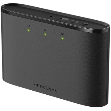 Mobilais Wi-Fi maršrutētājs Mercusys 4G LTE Black 