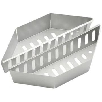 BlissfulAbode Holzkohlekorb-Set für den Außenberei