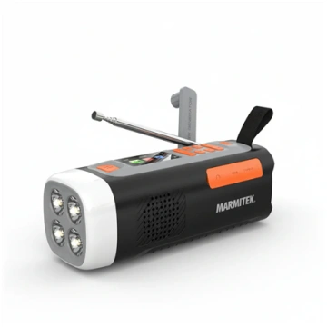 Marmitek RESQ 200 outdoor radio, Black Marmitek