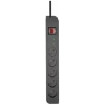 TB Energy Surge Protector 3m Black pagarinātājs AL