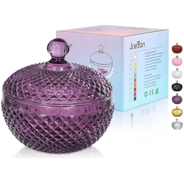 Joeyan 350 ml violeta cukura bļoda, konfekšu trauk