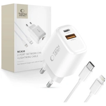 Tech-Protect NCA30 PD 30W QC3.0 USB-A | USB-C Wall