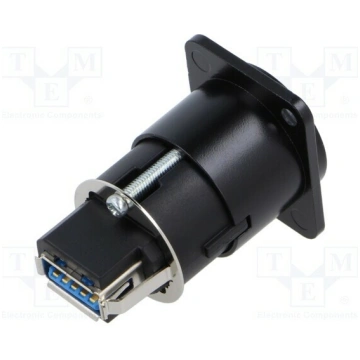 Adapter; USB A socket-back,USB B socket-front; FT;