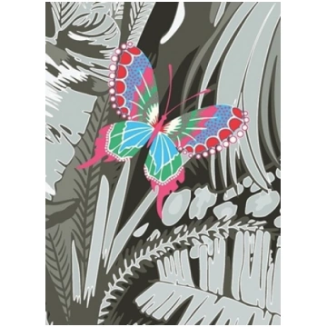 Museums & Galleries Karnet B6 Butterfly z kopert G