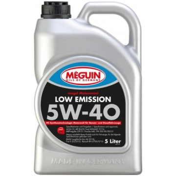 5W-40 Meguin Low Emission 5L (6574)