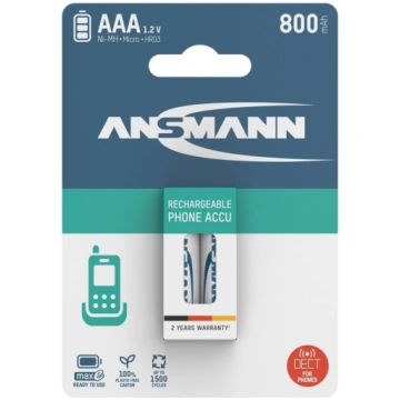 Ansmann maxE NiMH pārlādējams akumulators Micro AA