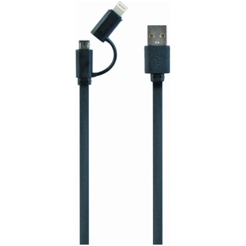GEMBIRD USB – Apple Lightning un Micro USB uzlādes